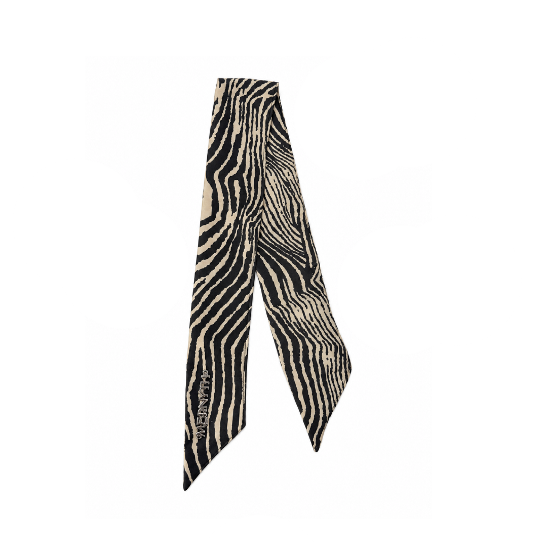 The Dune Zebra Silk Twilly